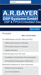 Mobile Screenshot of dsp-bayer.de