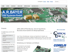 Tablet Screenshot of dsp-bayer.de